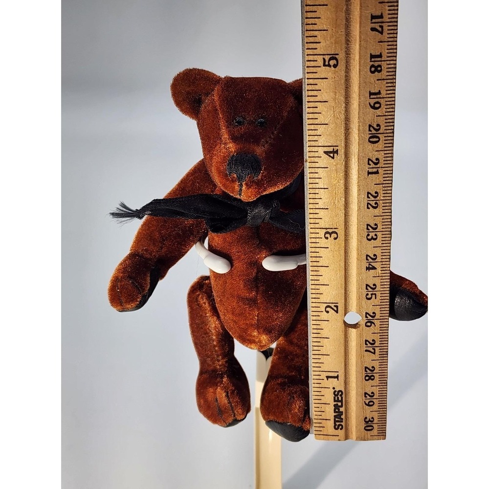Boyds Bears Miniatures T. F. Wuzzies Farley 5" jointed bear - Picture 3 of 3